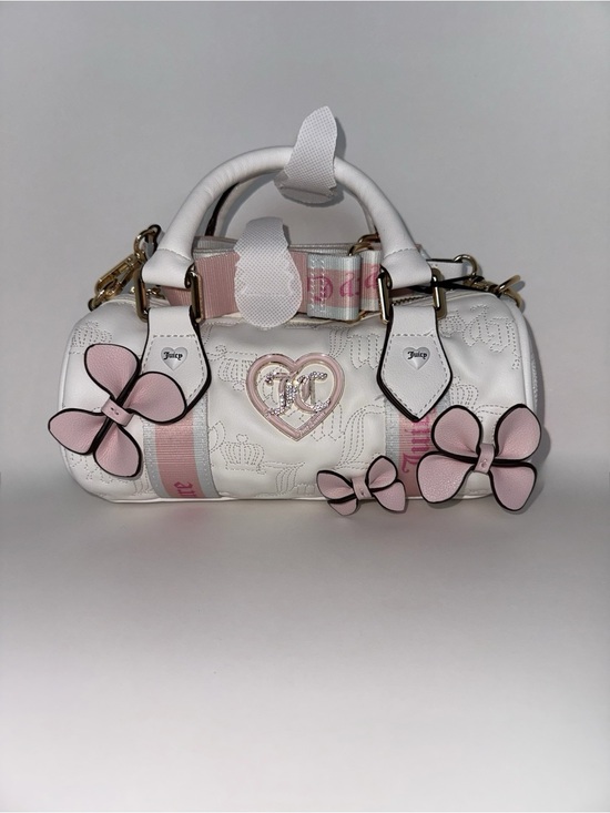 Juicy Couture Handbags - Juicy Couture SAVE THE BEST FOR LAST MINI BARREL